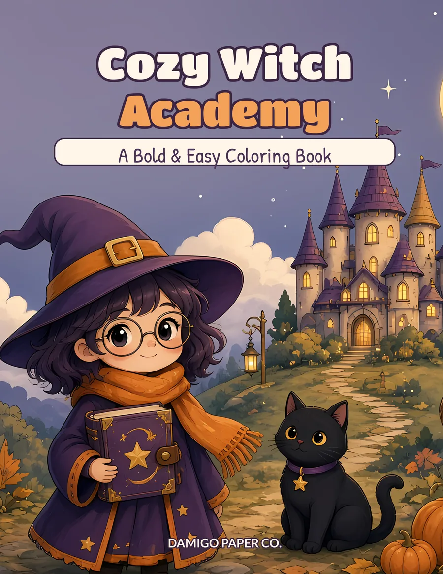 Cozy Witch Academy paperback front cover